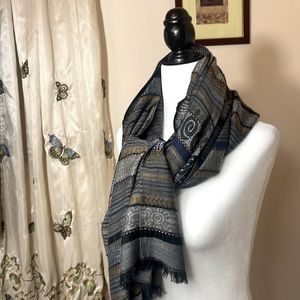 Simply Novelle Women’s Scarf, Color; diff. greys, black, blue’s, diff. brown’s